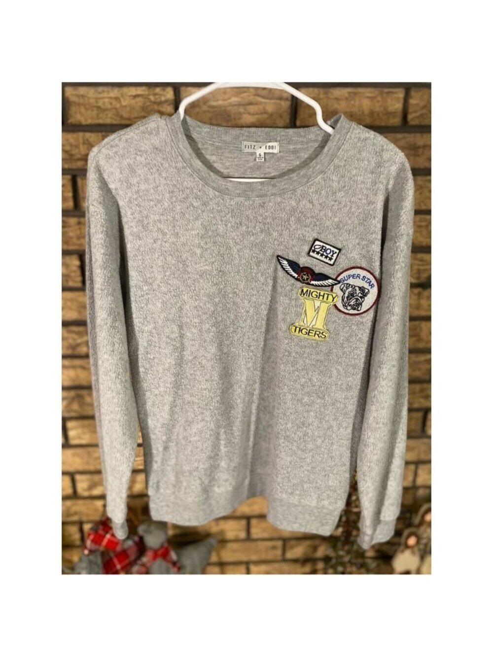 Fitz + Eddi Women’s Patch Sweater‎